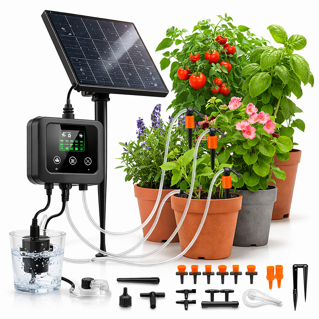 Automatisches Bewässerungssystem für Balkonpflanzen